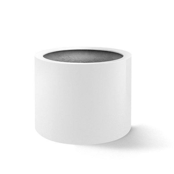 potten en vazen gemaakt uit een mix van polyester en steenpoeder (fiberstone). Dit is een perfecte combinatie van materialen