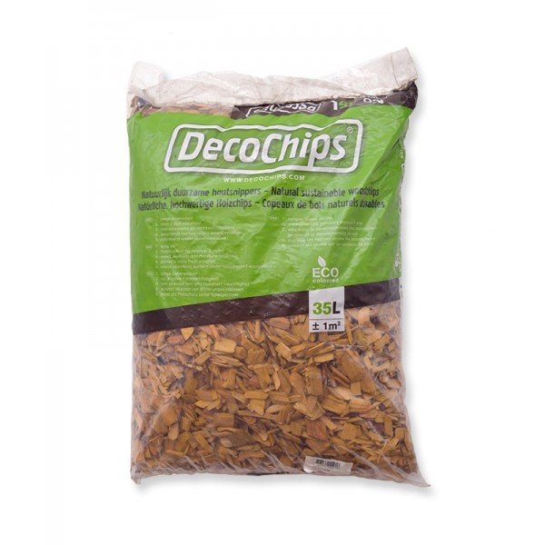 Decochips 20-40 mm 35 L geel