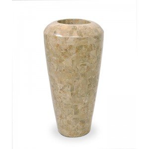 GEO Vase 35x72 cm - cappuccino