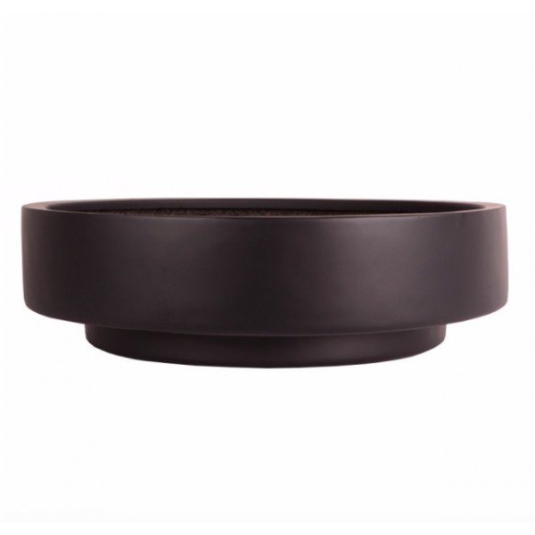 Liverpool black Ø45 x H12 cm