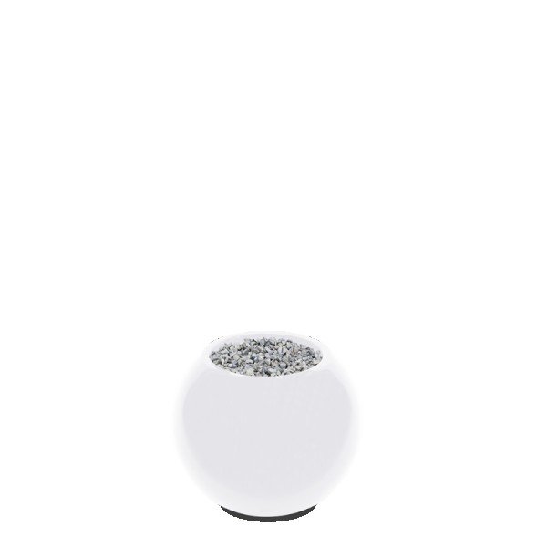 Luxe sierpot Darwin uit het hoogste segment! Een unieke productlijn in het assortiment van Maxifleur kunstplanten zijn de Glossy Fiberstone artikelen. De Fiberstone sierpotten zijn vervaardigd uit kunststof en gemalen natuursteen. Vervolgens zijn ze met meerdere verflagen afgewerkt en gepolijst waardoor de schitterende glanslaag ontstaat. Dit geeft de potten een zeer exclusieve en trendy uitstraling welke in diverse interieur stijlen gebruikt kan worden. De buitenmaten van deze Darwin Bolpot zijn ø 35