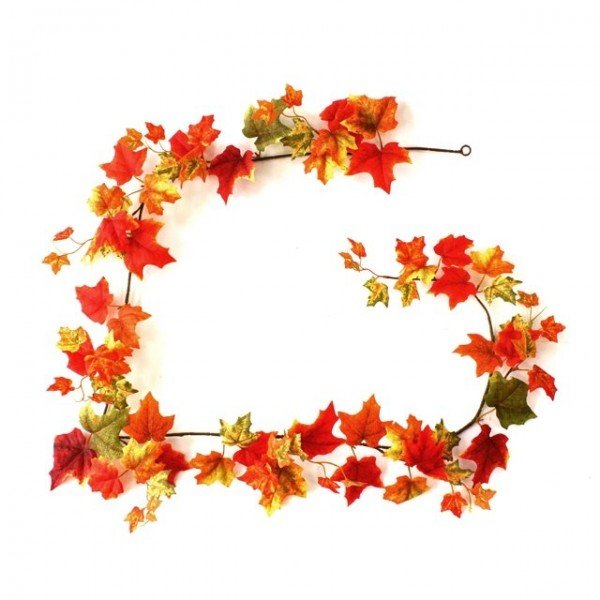 Leuke kunstzijden Maple herfstslinger van 180cm lengte. Met de oranje-geel-groene bladeren van deze slinger lijkt het net alsof het altijd herfst is! Al met al een perfecte kunstslinger om vele ruimtes mee te decoreren.Profiteer nu van de voordeelverpakking vanaf 6 stuks!