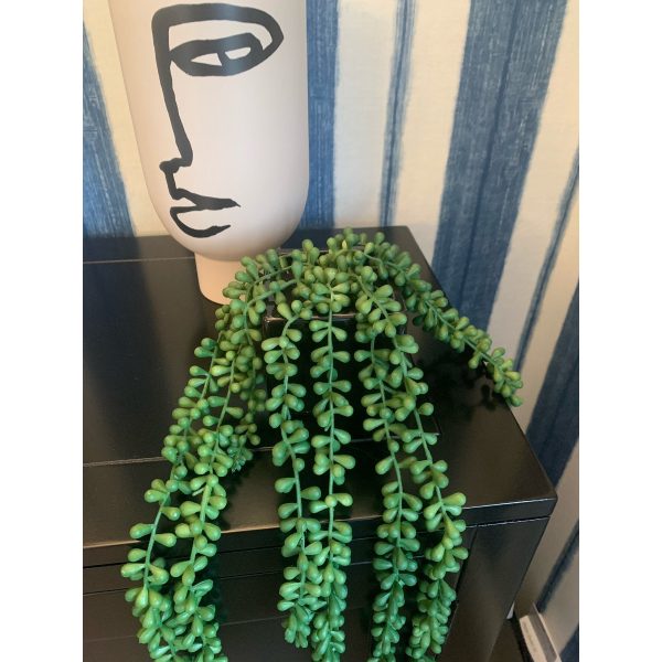 Deze Senecio Pearl kunsthangplant