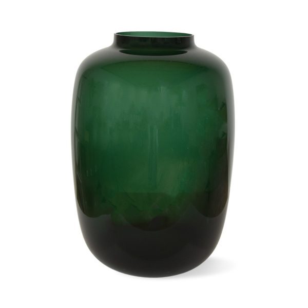 Van deze donkergroene bloemenvaas wordt iedereen blij. De mooie kleur schittert in ieder interieur. Daarnaast is de vaas makkelijk te stylen. Ieder kunstboeket staat prachtig in combinatie met de bloemenvaas.