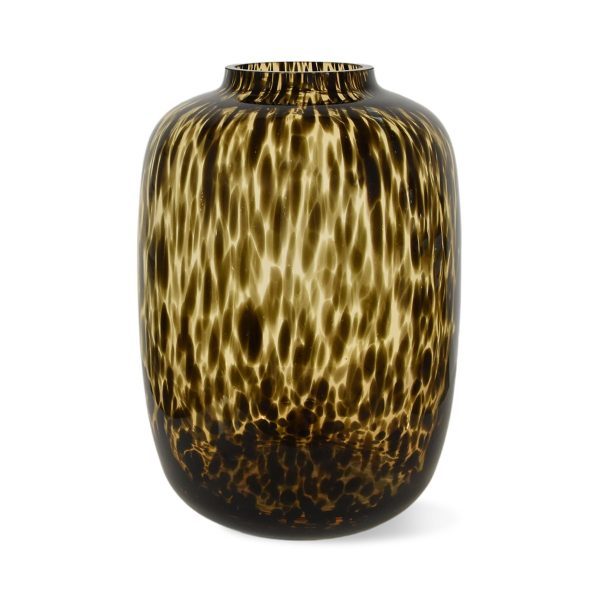 Bloemenvaas Artic S 29x 21 cm - cheetah Deze vaas schittert in iedere woonkamer. Zelfs zonder kunstbloemen boeket steelt de vaas nog de show.