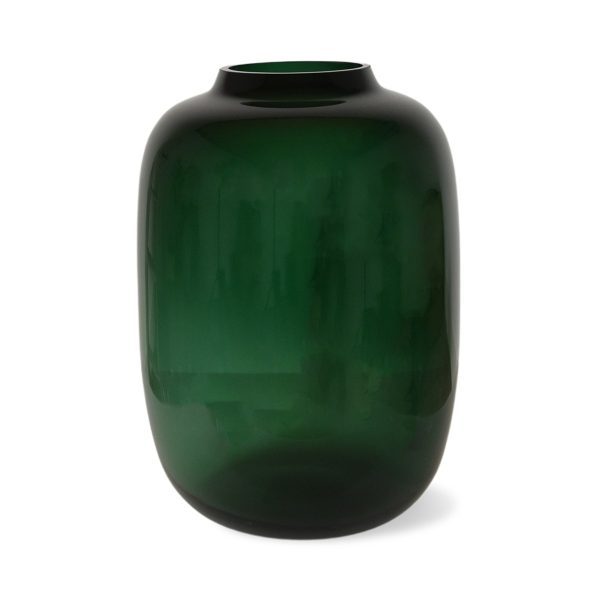 Bloemenvaas Artic S 29x 21 cm - donkergroen Deze schitterende donkergroene vaas past in ieder huis thuis. Deze bloemenvaas is een echte sfeermaker in uw interieur. Zowel in de woonkamer als in de slaapkamer zal deze vaas niet misstaan.
