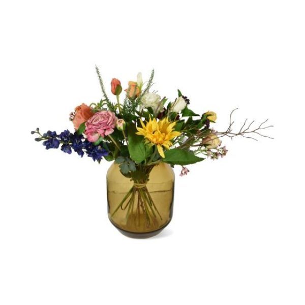 Bloemenvaas-Sill-29x-24-cm-cognac-3 Bloemenvaas Sill 29x 24 cm cognac 3