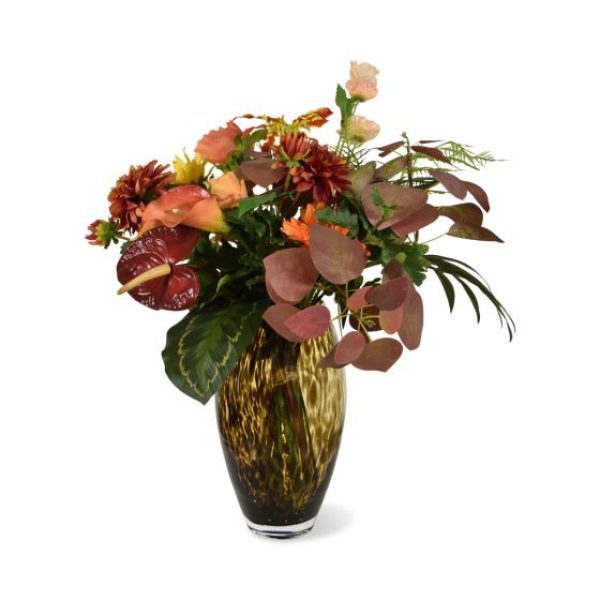 Bloemenvaas Ubangi 30x 17 cm cheetah 3