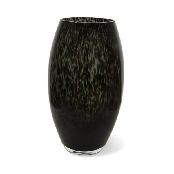 Bloemenvaas Ubangi 30x 17 cm grijze cheetah 1