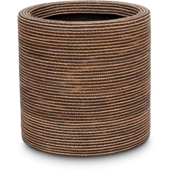 Natural weave Abaca planter Natural weave Abaca planter
