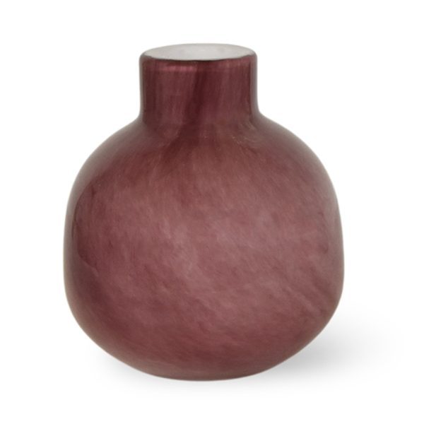 Breng kleur in uw huis door middel van deze schitterende oud roze vaas. Kiest u voor een mooie pluim