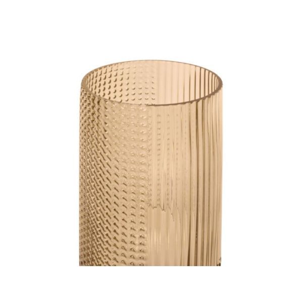 Bloemenvaas-Attract-groot-30x-15cm-zandbruin-4 Bloemenvaas Attract groot 30x 15cm zandbruin 4