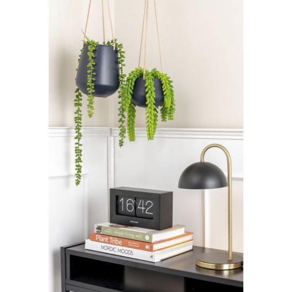 2 cm - donkerblauw keuken of slaapkamer en geef hierin een mooi groen kunsthangplantje een stijlvol plekje. Plantenpot Skittle medium