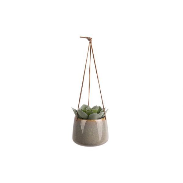Plantenpot Hanging Pot Unique Large 134x 17 cm grijs 1