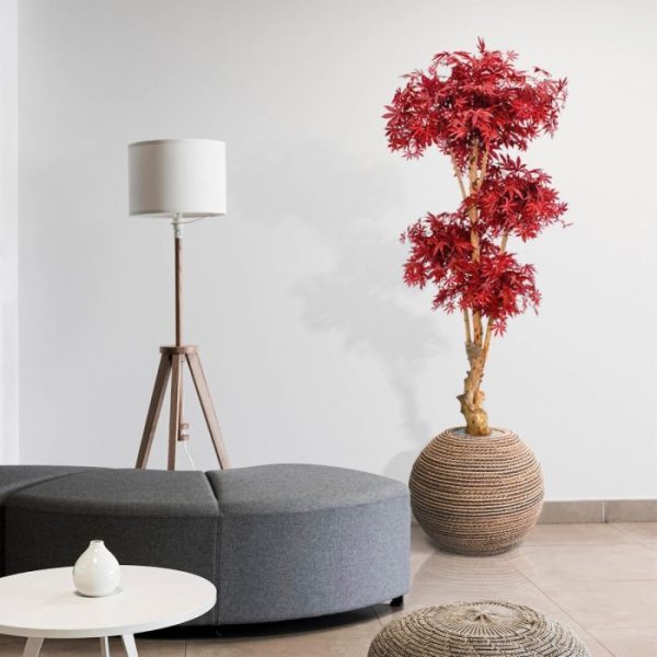 Acer-Bonsai-Deluxe-Kunstboom-170-cm-burgundy-8 Acer Bonsai Deluxe Kunstboom 170 cm burgundy 8