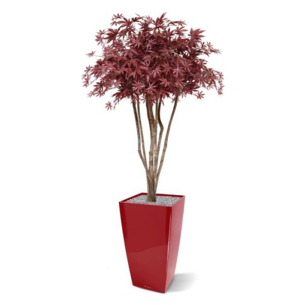 Acer deluxe kunstboom op stam 130 cm burgundy 8