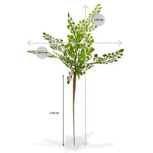 Het Adiantum kunstplantje