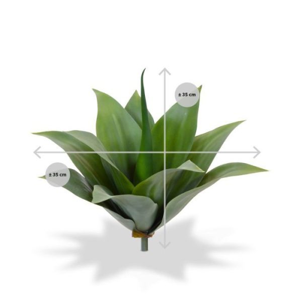 Zeer mooi nagemaakte Agave kunstplant 30 cm