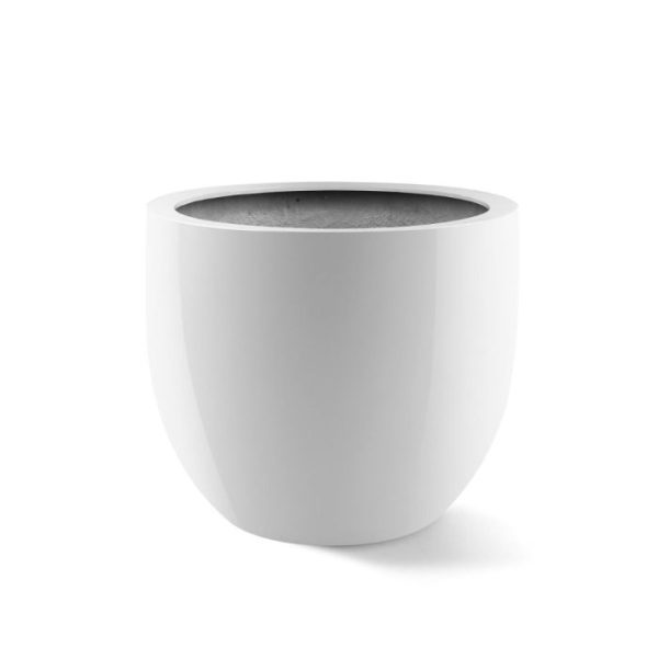Argento-Egg-Pot-Shiny-White-M-45x38-3 duurzaam