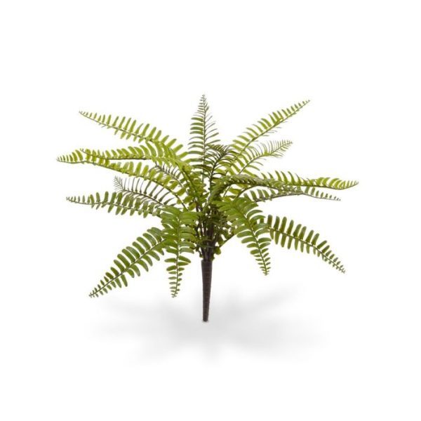 Asplenium-Kunstvaren-boeket-35-cm-7 staat deze Asplenium Varen het mooist; thuis op een dressoir