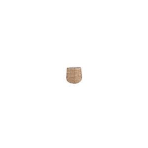 Avalon mand rond l.bruin - H31 x ø30 cm
