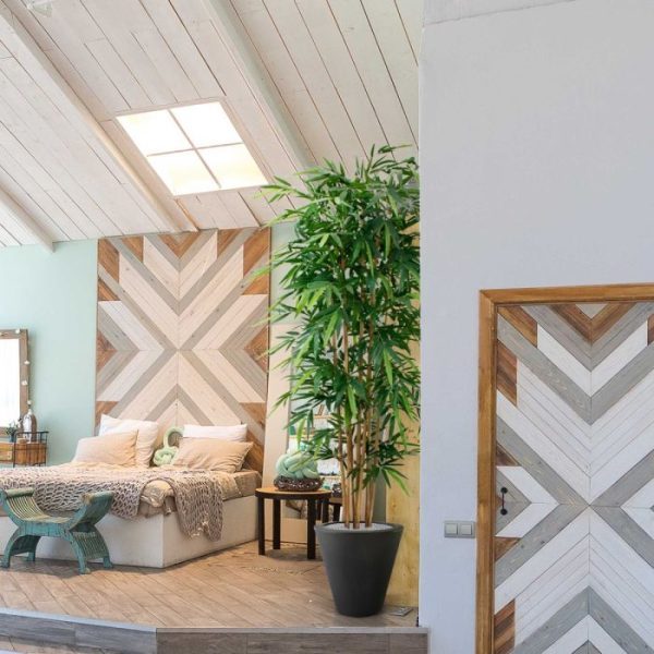 Bamboe kunstboom 210 cm 4