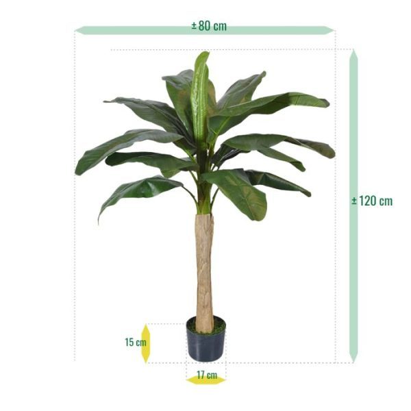 Banaan kunstplant promo 120 cm 3