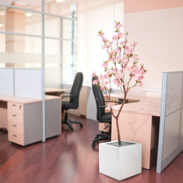 Bloesem kunstboom 150 cm roze 4