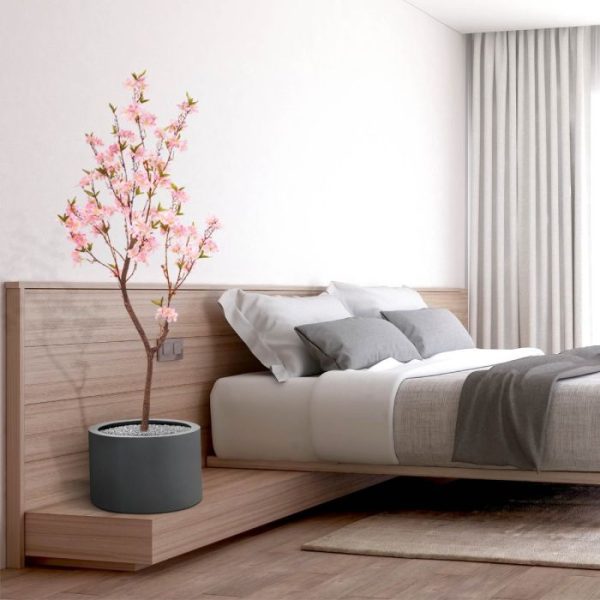 Bloesem kunstboom 150 cm roze 5