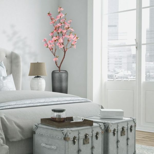 Bloesem kunstboom 150 cm roze 9