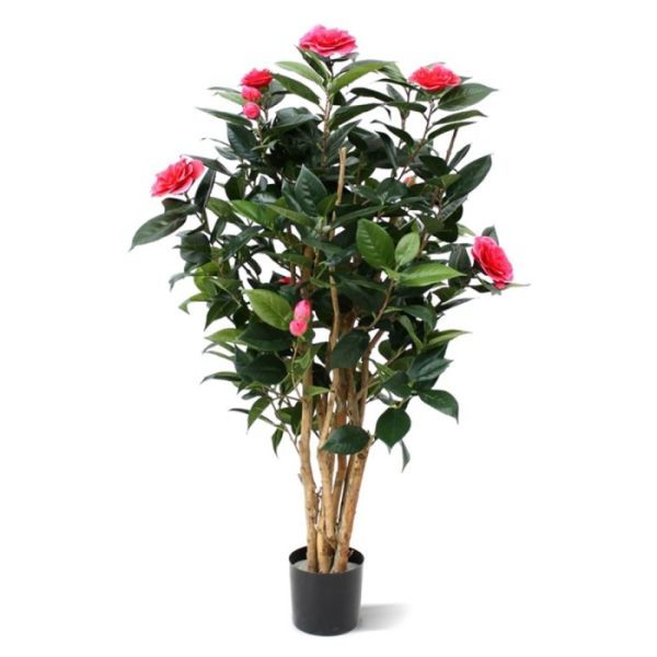 Camelia-Japonica-Kunstplant-Deluxe-100-cm-rose-10 Camelia Japonica Kunstplant Deluxe 100 cm rose 10