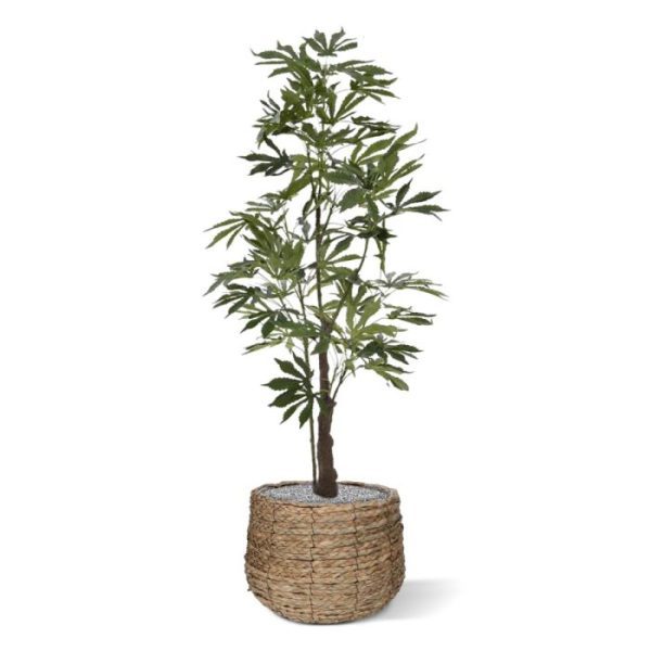 Nieuw - Cannabis kunstplant 120 cm