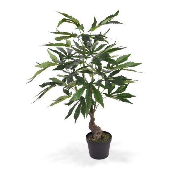 Cannabis kunstplant 60 cm 6