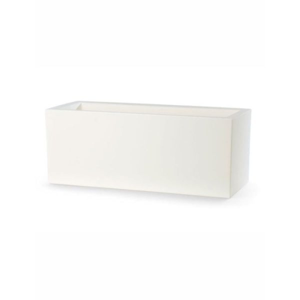 Kunststof plantenbakken Cassa Essential 60x25x25cm Wit 2