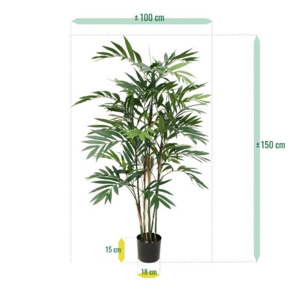 Chamaedorea-Kunstpalm-Deluxe-150-cm-5 Chamaedorea Kunstpalm Deluxe 150 cm 5