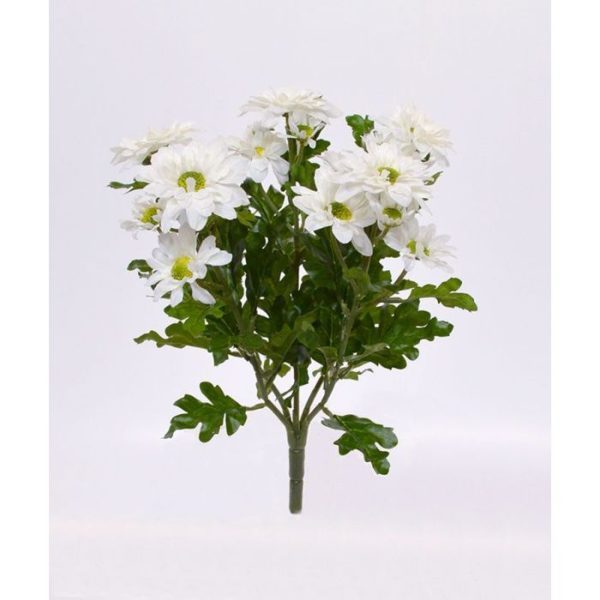 Kunstbloemen als onderdeel van een boeket of om er plantenbakken mee op te steken. De praktische en zeer natuurgetrouwe opbouw van zes stevige takken met ieder elf blaadjes en vijf bloemen geven u volop ruimte om te experimenteren. De takken zijn gemaakt van een hoge kwaliteit en duurzame soort kunststof en de bloemen van een speciaal geweven delicaat soort kunstzijde. Hoe stevig de bladeren voelen