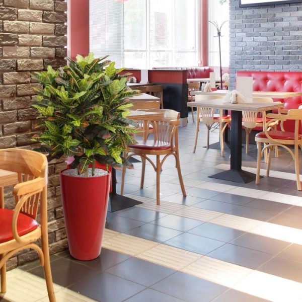 Croton Deluxe XL 90 cm kunstplant 10