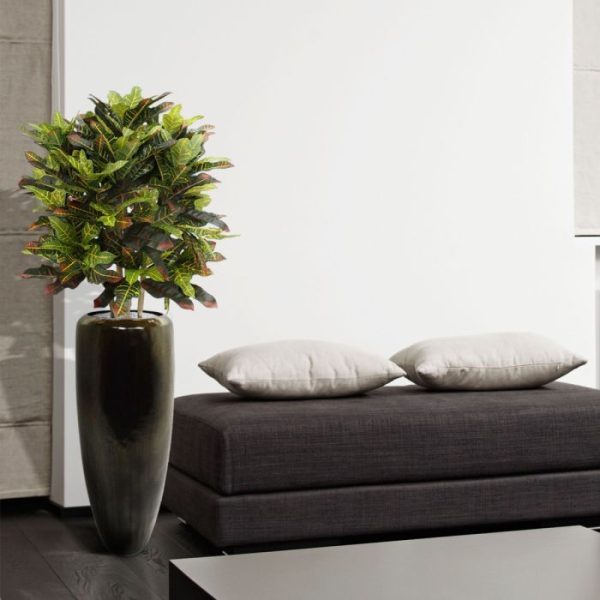 Croton Deluxe XL 90 cm kunstplant 5