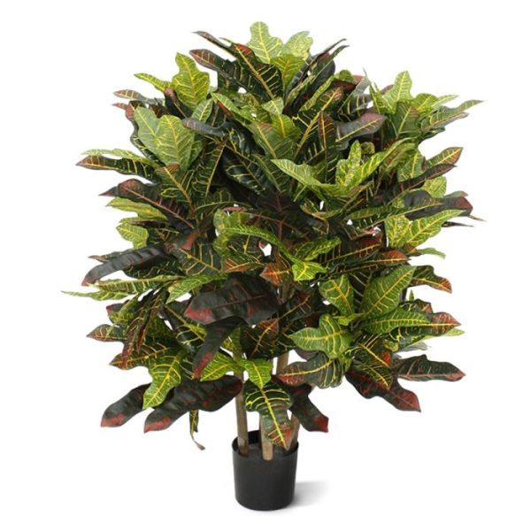 Croton Deluxe XL 90 cm kunstplant 7