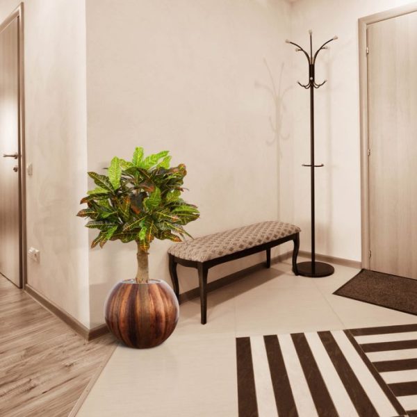 Croton kunstplant 65 cm op voet 4