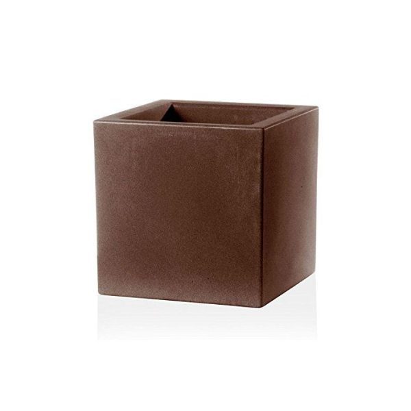 Kunststof plantenbakken Cubo Essential 25x25x25cm Bronze 2