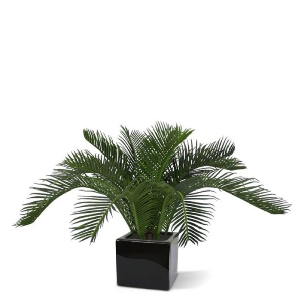 Groene kunstplanten zodat deze eenvoudig in een luxe overpot kan worden gezet. De sierpotten kunnen direct tegen meerprijs mee besteld worden.