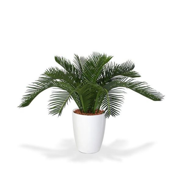 Cycas Babypalm N 45 cm Deze nieuwe Cycas Baby kunstpalm ziet er niet alleen heel echt uit