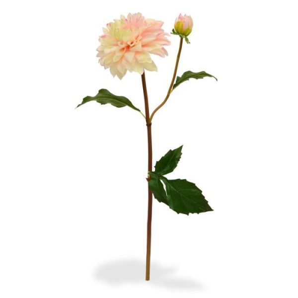 Dahlia kunsttak 50 cm roze 3