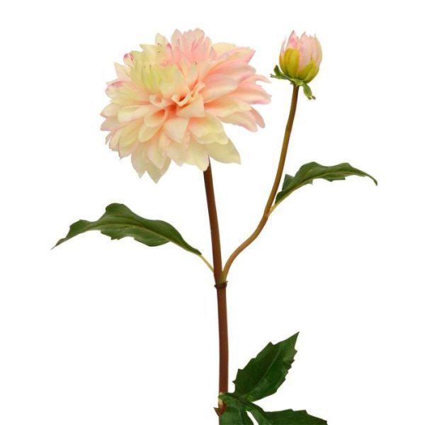 Dahlia kunsttak 50 cm roze 7