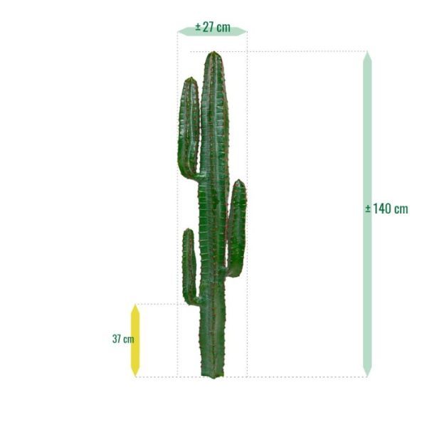 Euphorbia-kunst-Cactus-140-cm-5 Euphorbia kunst Cactus 140 cm 5