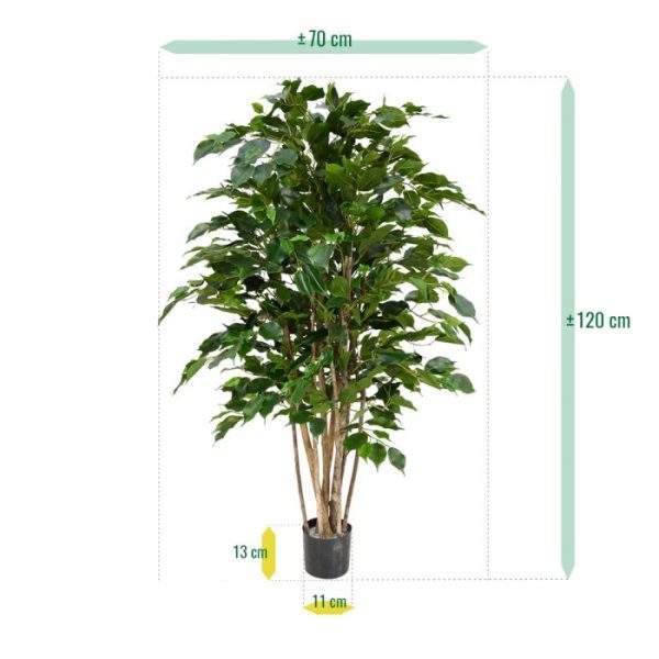 Ficus-Exotica-Deluxe-kunstplant-125-cm-groen-10 Ficus Exotica Deluxe kunstplant 125 cm groen 10
