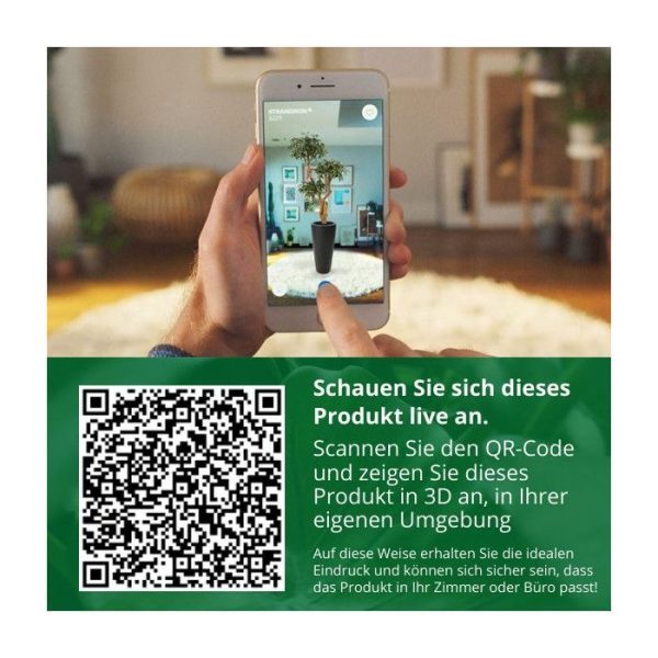 Ficus Exotica Deluxe kunstplant 150 cm groen Uiterst natuurgetrouw nagemaakte Ficus kunstplant