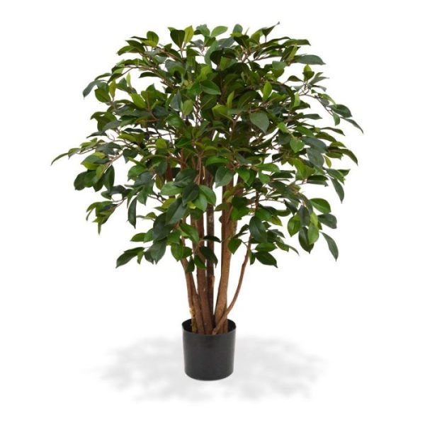 Ficus Folia Deluxe 80 cm groen kunstplant 10