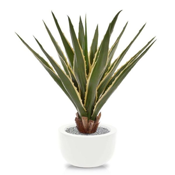 Furcraea Agave kunstplant 80 cm bont 4